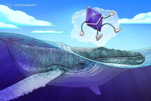 Baleia do Ethereum reinveste com compra de US$ 19,5 milhões em ETH