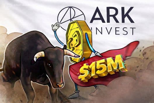 ARK Invest retoma investimento na Coinbase com compra de $15 milhões após venda massiva