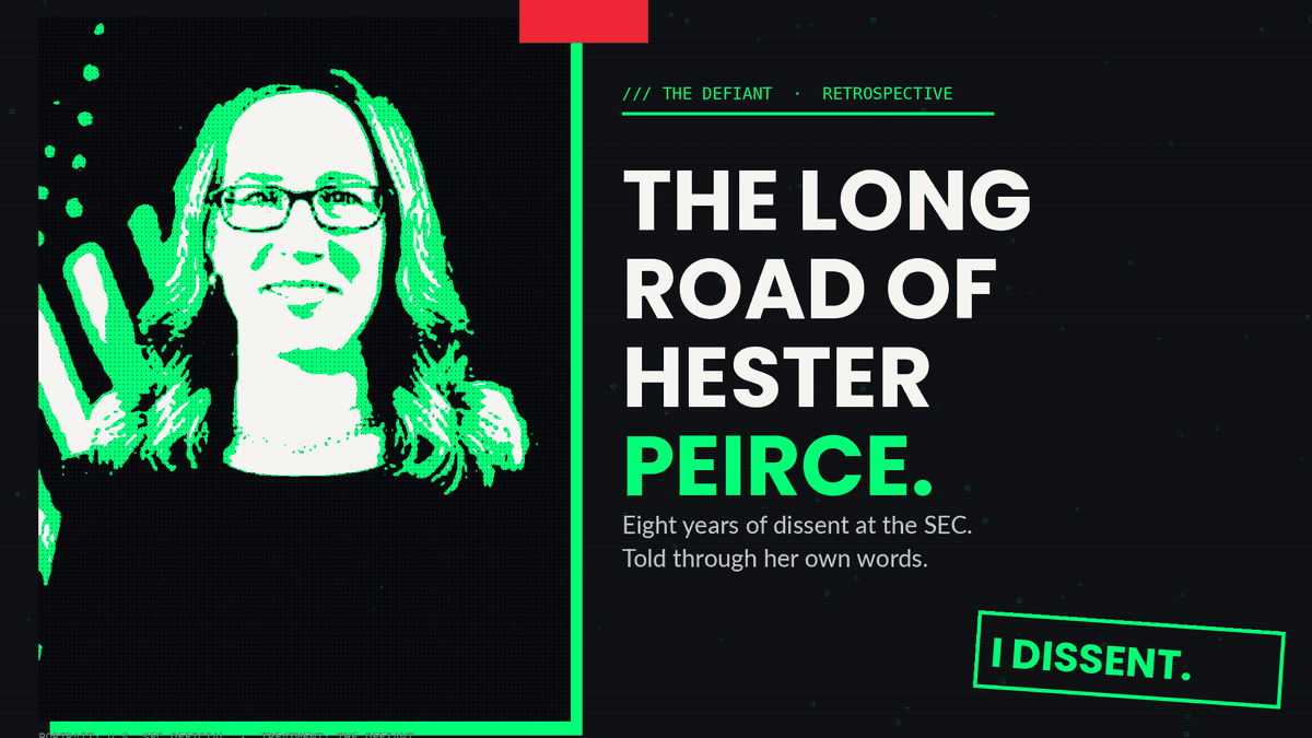 Hester Peirce Deixa SEC Após Década e Critica Regulação Cripto