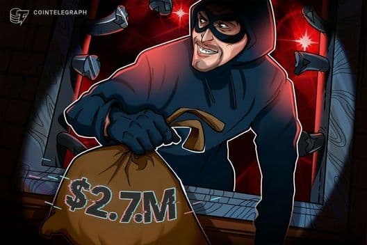 Protocolo Solv oferece recompensa de 10% após hacker roubar US$ 2,7 milhões
