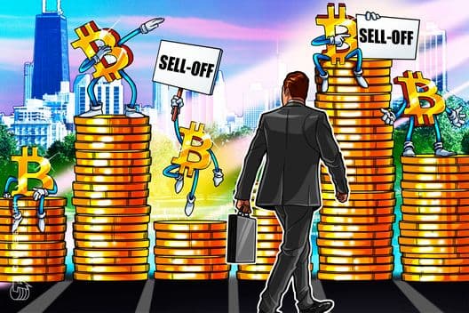 Tesourarias de Bitcoin enfrentam venda rara enquanto BTC se aproxima de US$ 66 mil