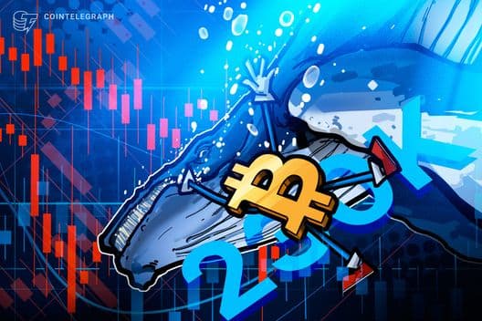 Baleias de Bitcoin impulsionam acumulação em V, neutralizando venda de 230 mil BTC