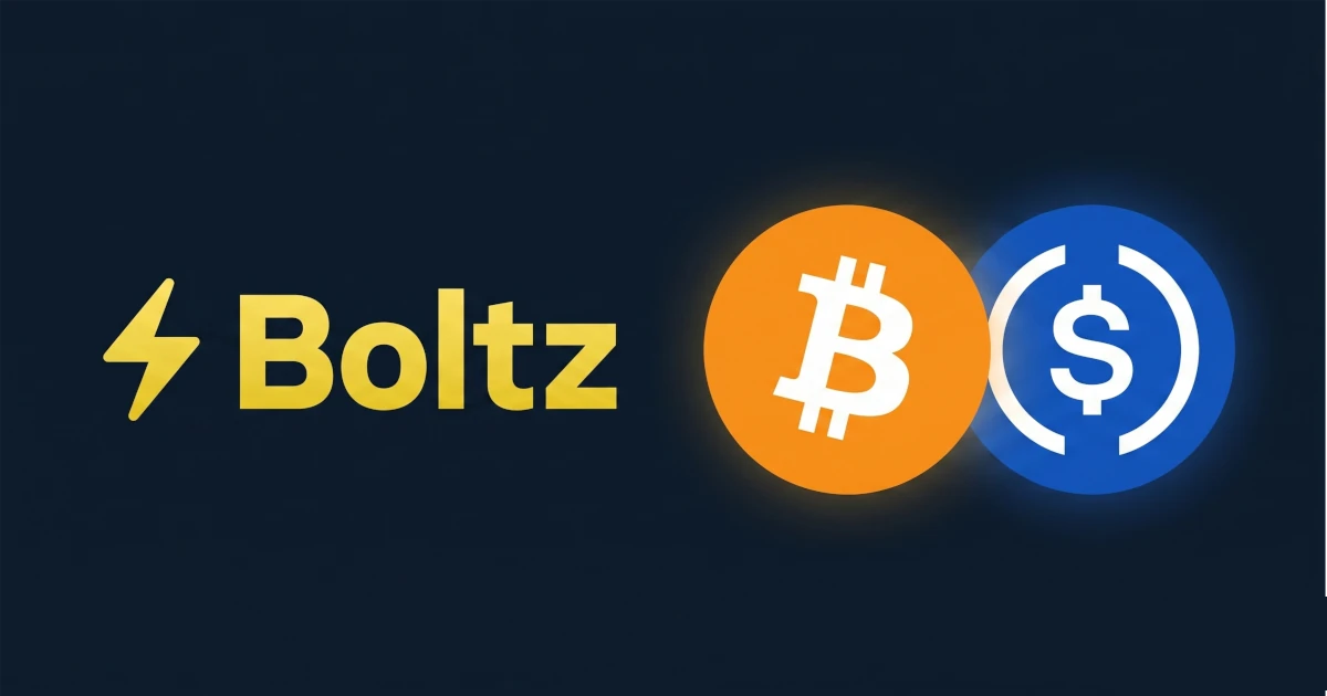Boltz Lança Trocas Não Custodiais de USDC, Conectando Bitcoin ao Dólar Regulamentado da Circle