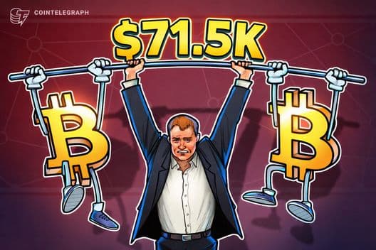 Bitcoin atinge US$ 71,5 mil após forte queda, mas métricas de derivativos mostram cautela dos traders