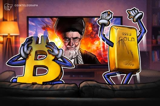 Como o Bitcoin e o Ouro reagiram de forma distinta ao choque da guerra no Irã