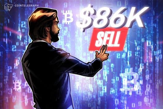 Bitcoin enfrenta queda antes do fechamento semanal, com touros lidando com resistência de $86 mil