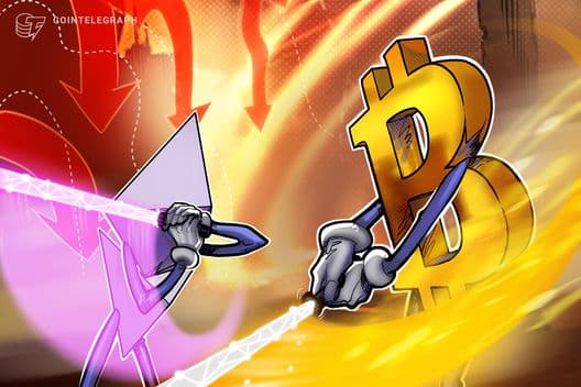 Ethereum cai 35% em relação ao Bitcoin em um ano: a tendência de queda continuará?